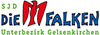 Logo Sozialistische Jugend Deutschlands - Die Falken - Unterbezirk Gelsenkirchen